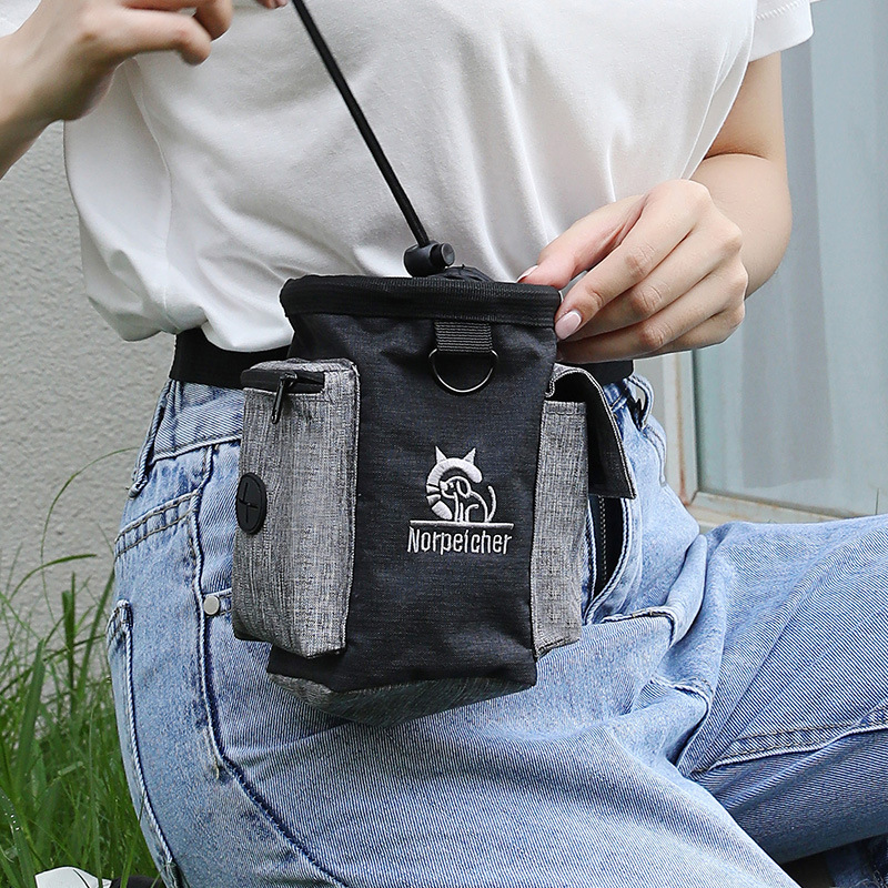 Food Packed Snacks - ペットトレーニング用ファニーパック、犬の散歩トレーニングツール、トレーニング用具、おやつバッグ、ご褒美、ドッグフードキャリーバッグ