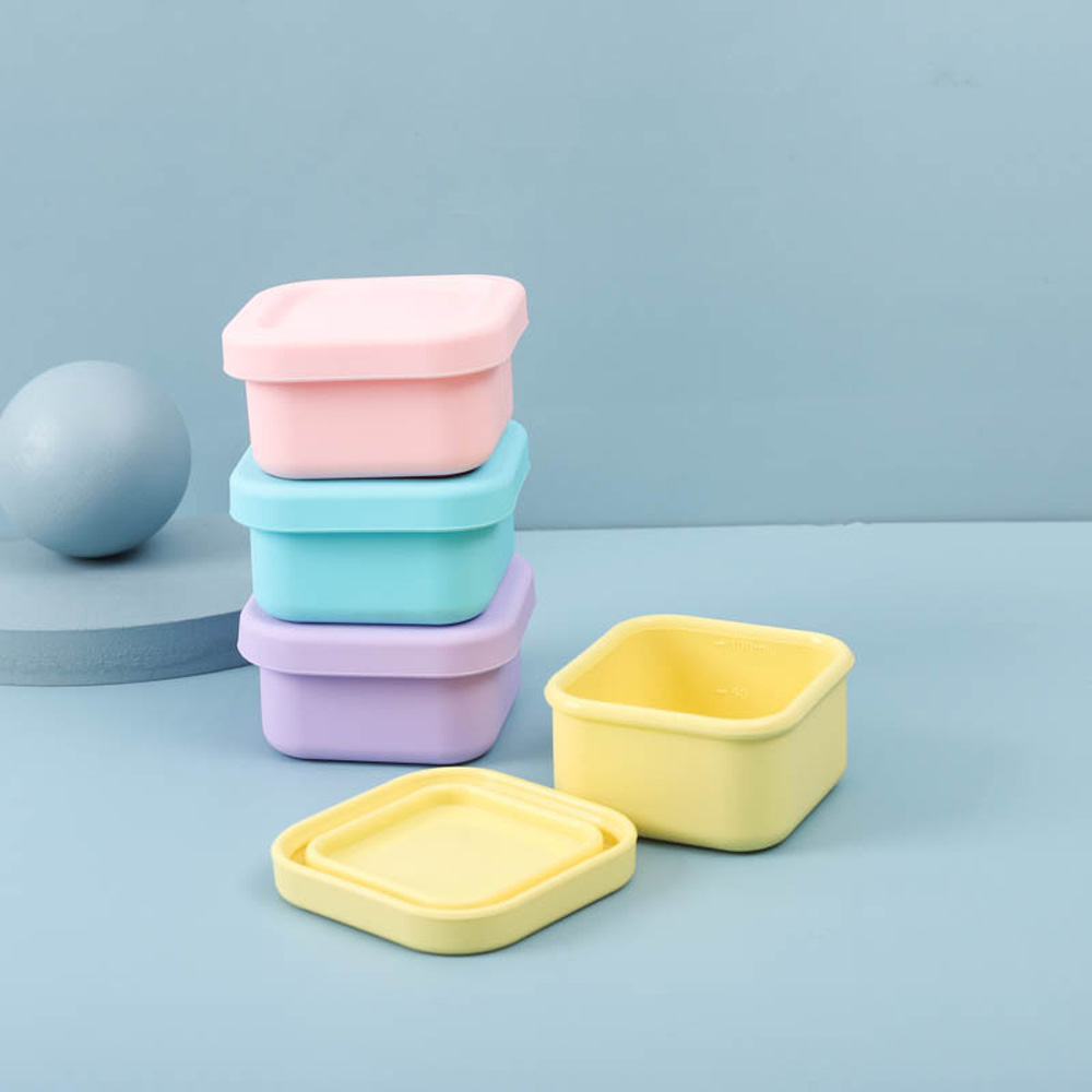 子供用密閉シリコンランチボックス、屋外用電子レンジ対応、製氷 - Food Snacks For Kids のレビューと価格