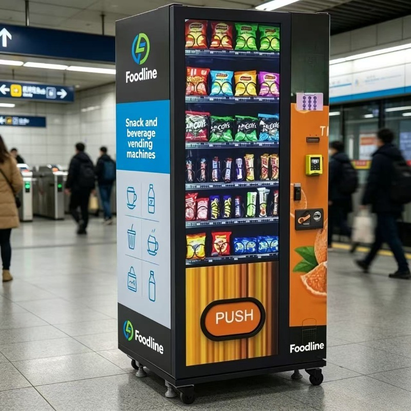 FLカスタマイズ冷蔵健康食品スナックドリンクコンボ自動販売機 - Healthy Snacks Food のレビューと価格
