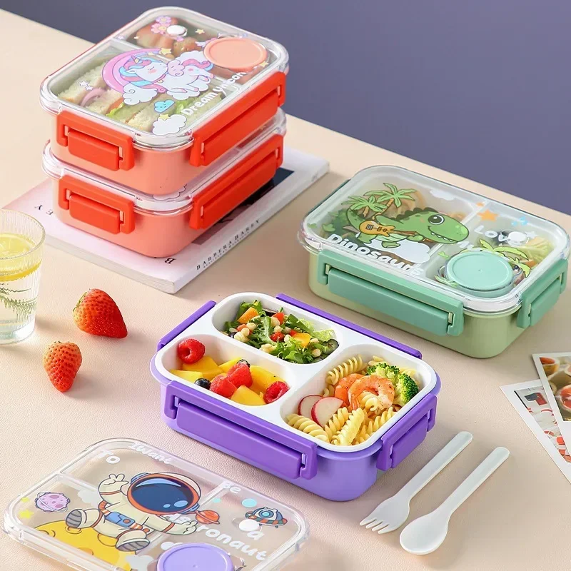 ユニコーン漫画弁当箱 子供用 学生用 幼児用 スナックフード - Food Prep Snacks のレビューと価格
