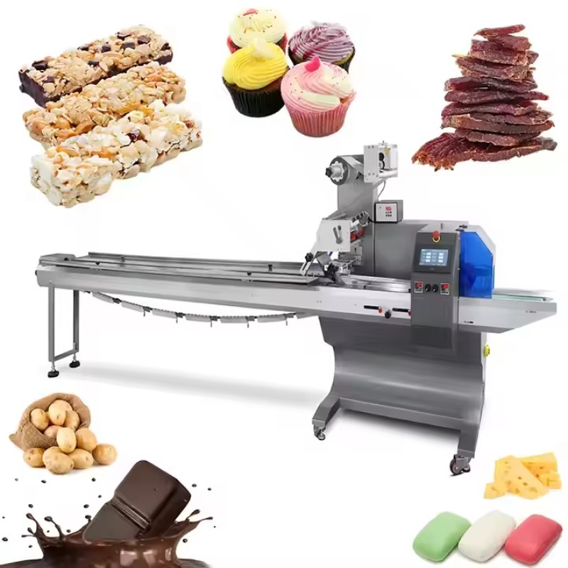 ソフト綿菓子スナック用自動枕型包装機 - 安定したシーリング - Food Packed Snacks のレビューと価格