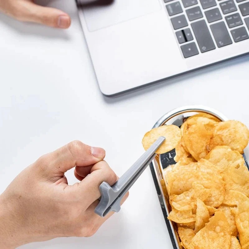 1PC レイジーフィンガーズ箸 - ハンズフリーのスナック＆ - Snacks Food Video のレビューと価格