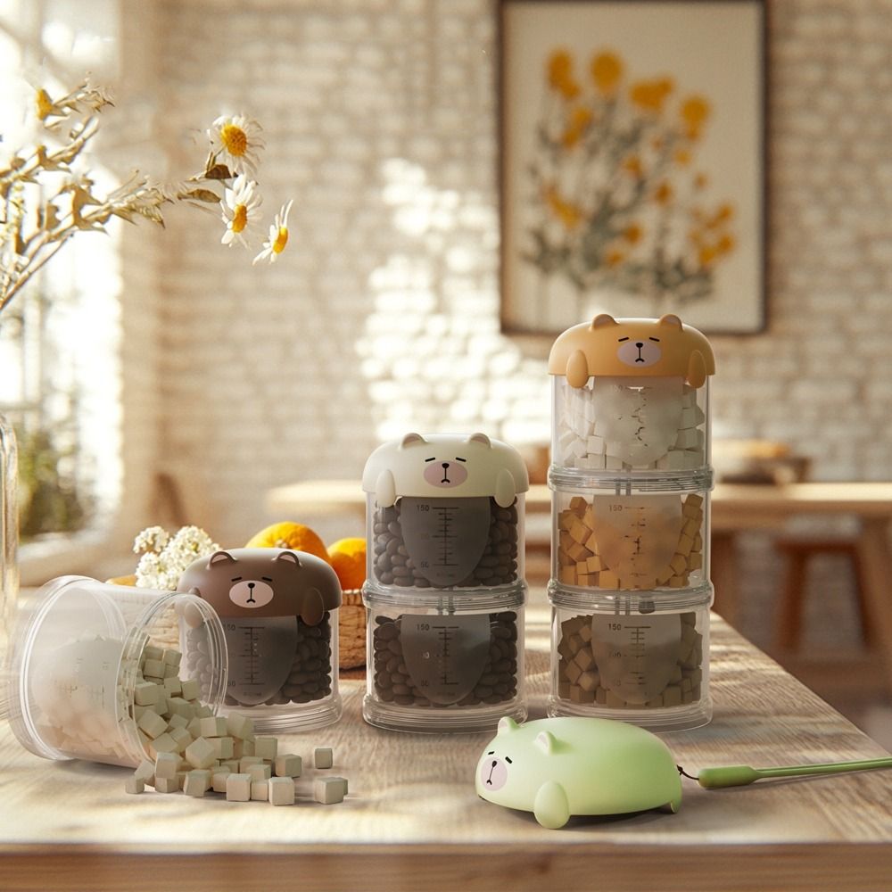 実用的なプラスチック製多層キャットフードボックス防湿かわいい - Food Packed Snacks のレビューと価格