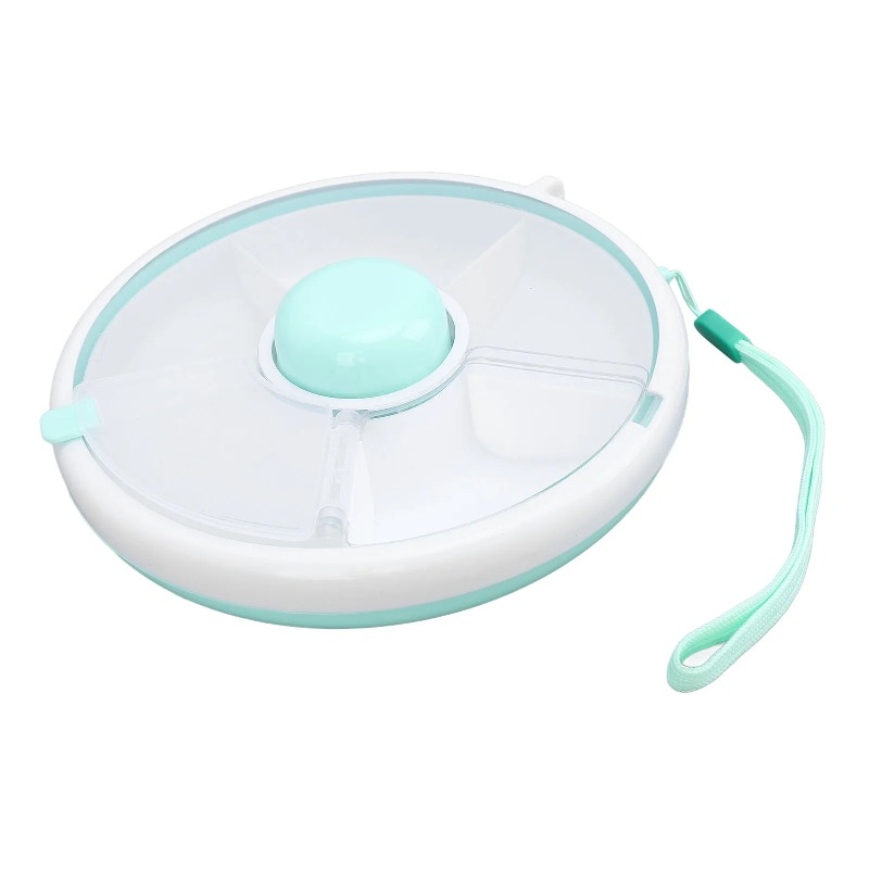 360 °   回転スナックコンテナ大容量シール子供用フルー - Food Snacks For Kids のレビューと価格