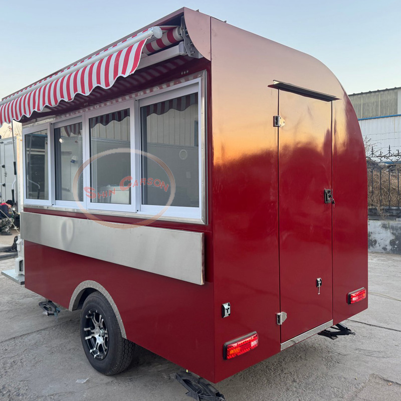 移動式フードトラック、多機能フードトラック、移動式キャンプ車 - Food Snacks For Camping のレビューと価格