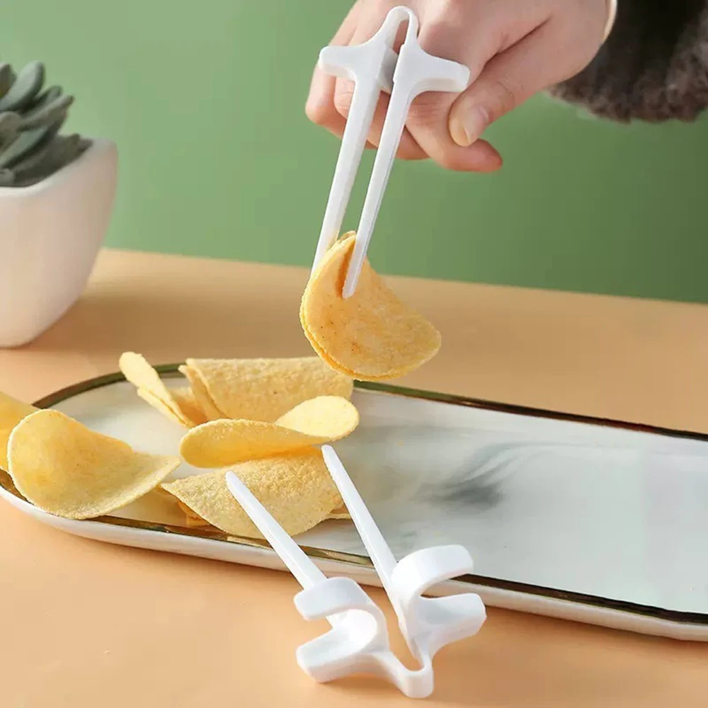 1PC レイジーフィンガーズ箸 - ハンズフリーのスナックや - Snacks Food Video のレビューと価格