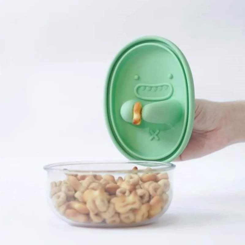 手を清潔に保つシリコン蓋付きランチボックスポータブルキャンプ - Food Snacks For Camping のレビューと価格