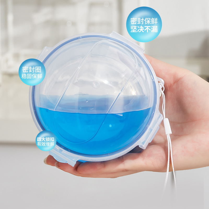 ミニリンゴ型食品保存容器、持ち手付きの携帯用丸型フルーツスナ - Food Prep Snacks のレビューと価格