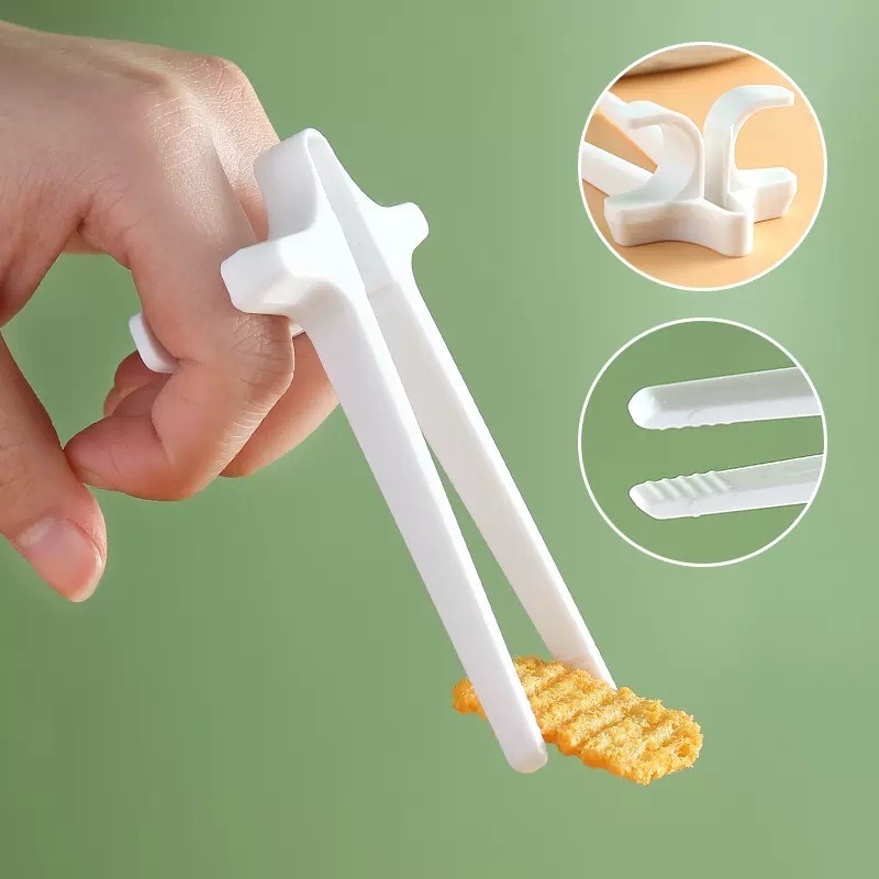1PC 怠け者用箸 ゲームをする、おやつを食べる、ブラシをク - Snacks Food Video のレビューと価格